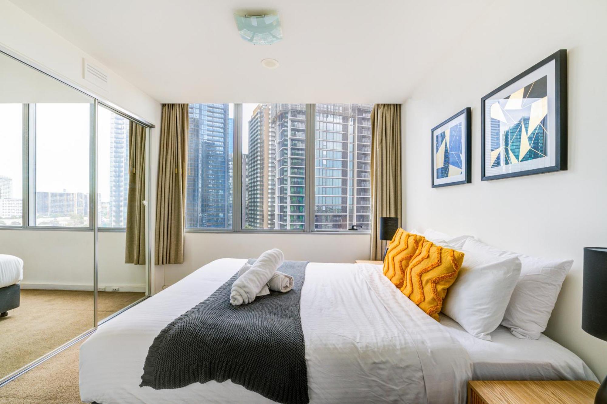 Mega Style Apartments Mainpoint Μελβούρνη Δωμάτιο φωτογραφία