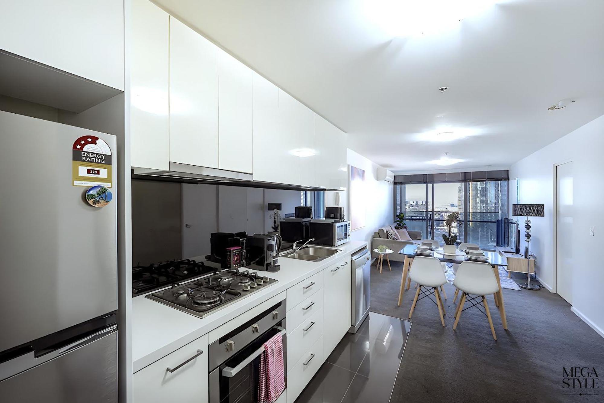 Mega Style Apartments Mainpoint Μελβούρνη Δωμάτιο φωτογραφία
