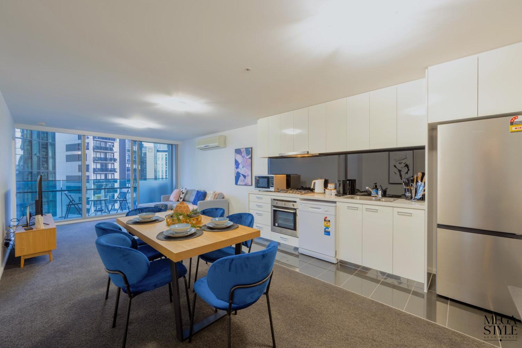 Mega Style Apartments Mainpoint Μελβούρνη Δωμάτιο φωτογραφία